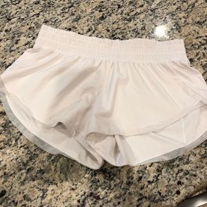 Lululemon white shorts!